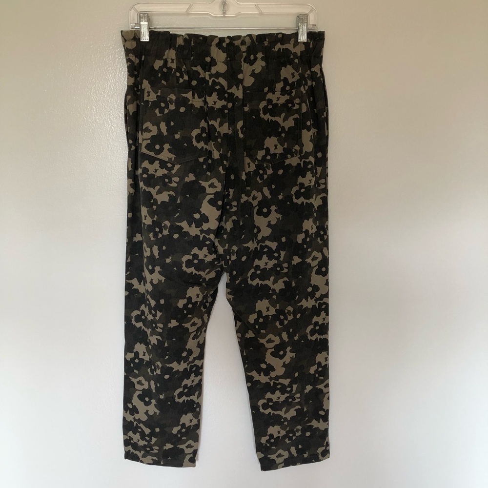 Anthropologie Amadi Trousers Floral Camo New Small - Picture 4 of 7